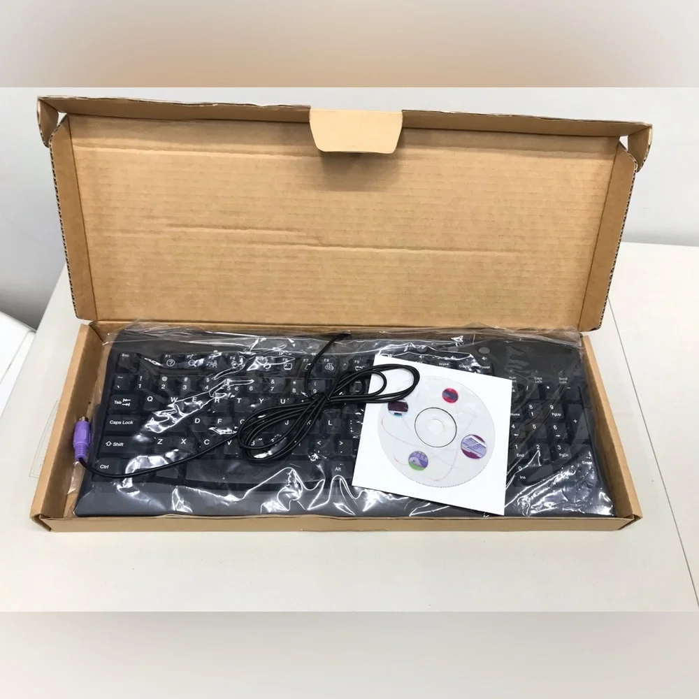 Vintage Zippy WK-88 Inter-Media Desktop Computer Keyboard‎ BRAND NEW IN BOX!